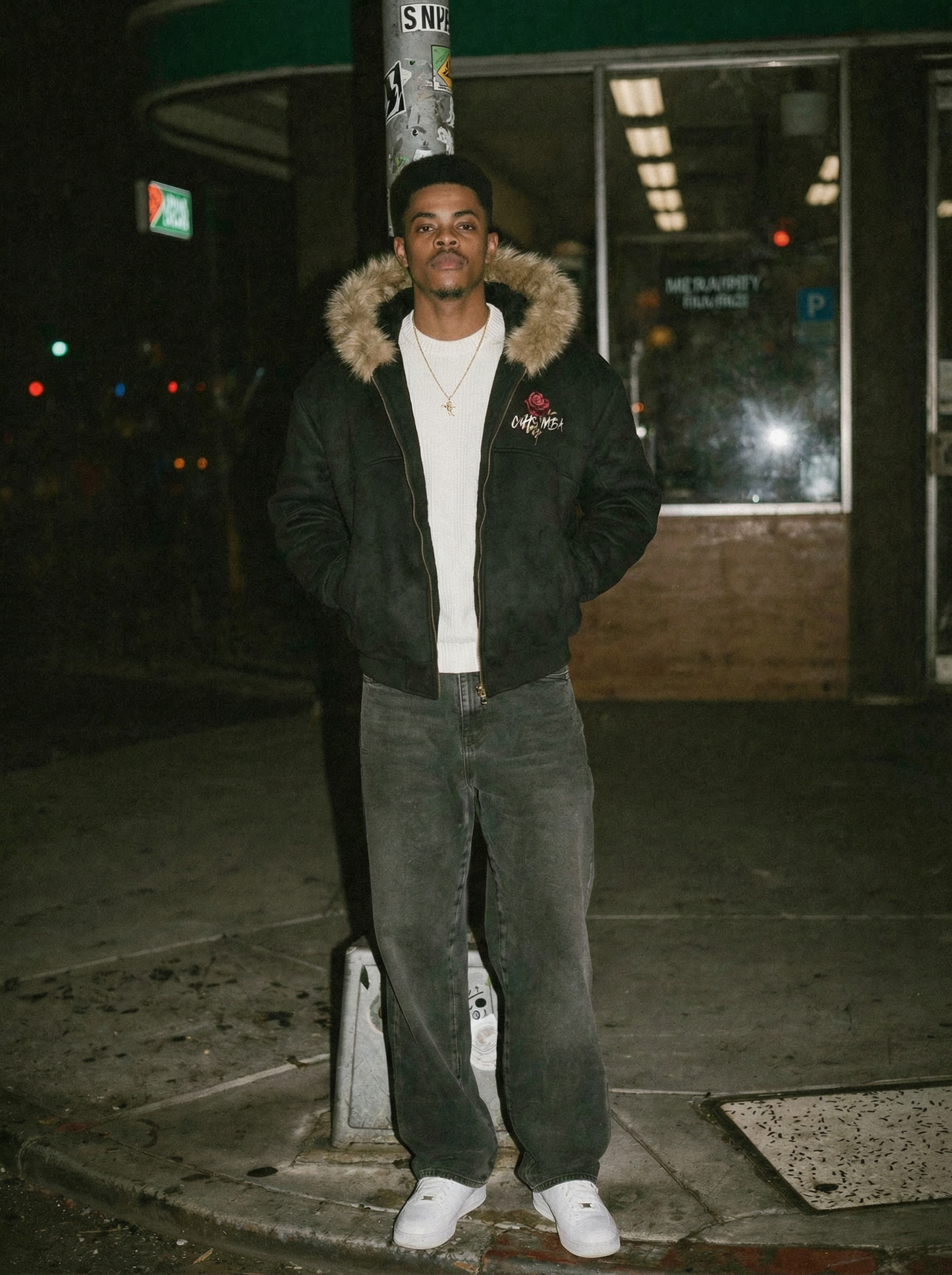 CHØIMLION FUR HOODIE