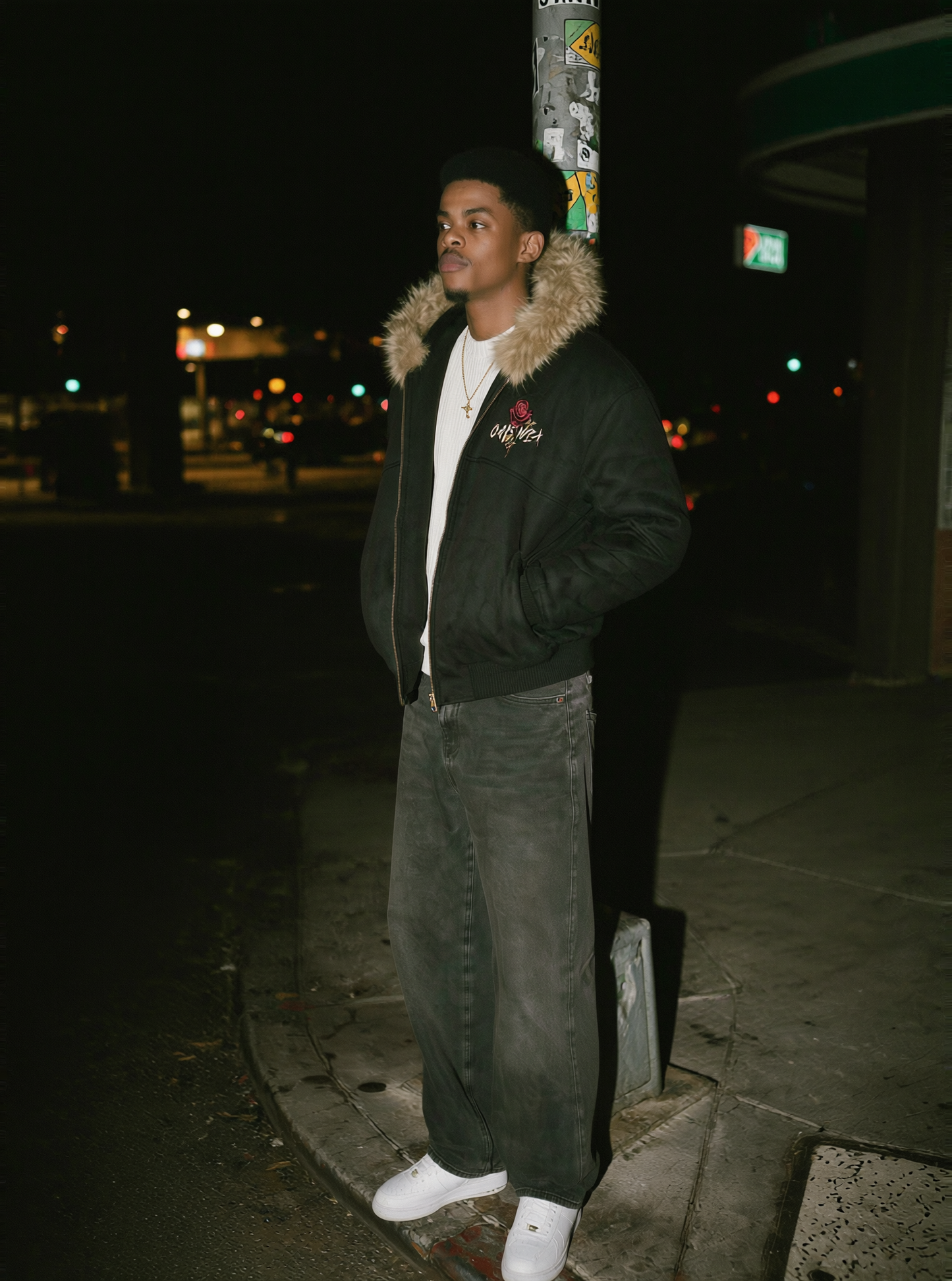 CHØIMLION FUR HOODIE